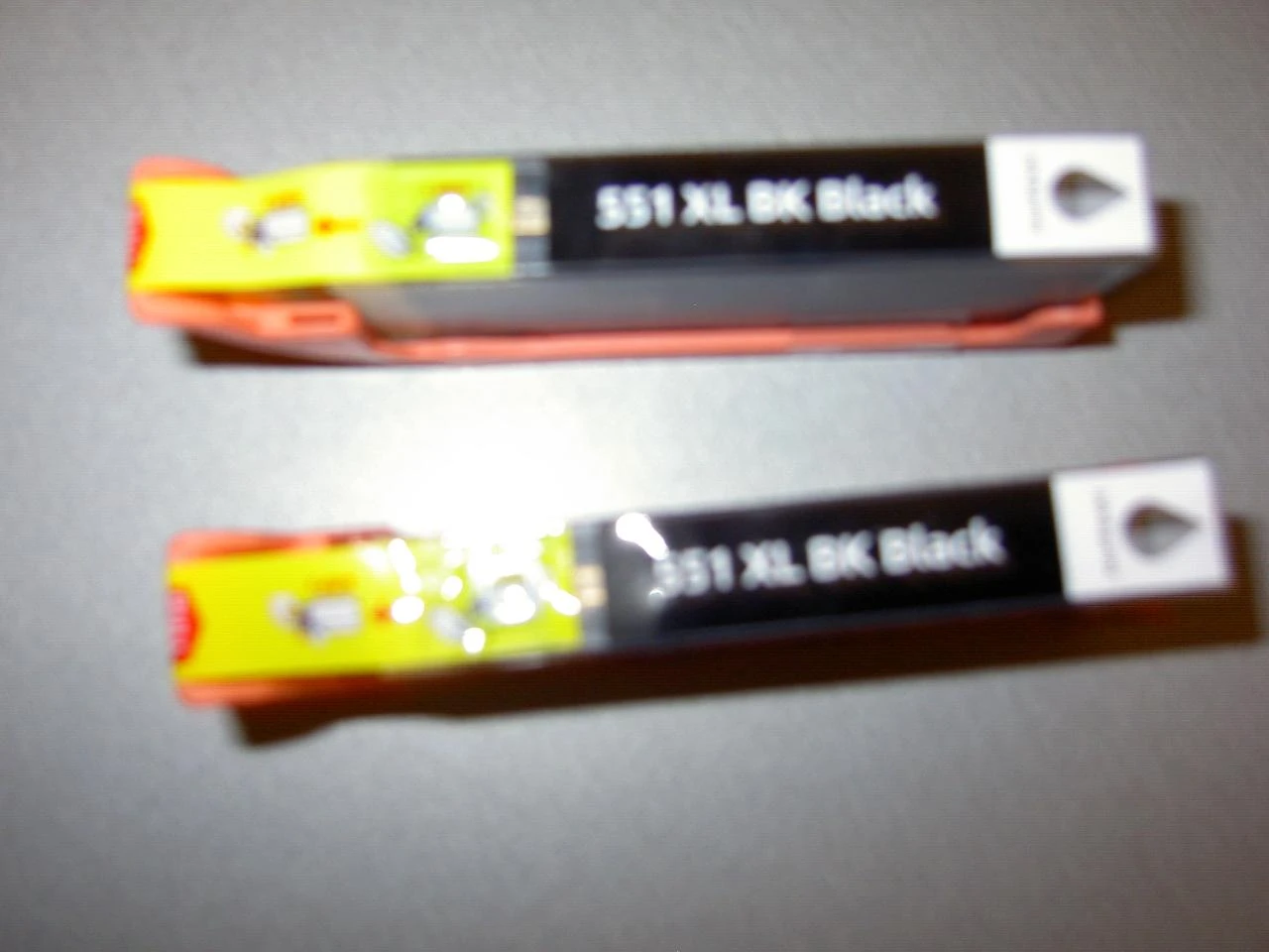 LOT OF 3 BLACK INK CARTRIDGES 551 XL - NEW - n°58 – photo 3